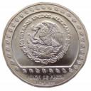 1992 - MESSICO 100 Pesos argento Guerrero Aguila  Oncia  Fdc