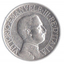 1909 1 Lira Sigillato Quadriga Veloce Conservazione Spl 