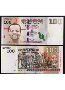 SWAZILAND 100 Emalangeni 2010 Fds