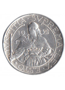 1932 San Marino Monetazione Antica 10 Lire Ag BB