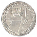 1976 AUSTRIA 100 SCELLINI Trampolino Olimpiadi Zecca Aquila Fdc