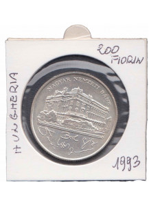 Ungheria 200 fiorini 1992-1993 Fdc Ag 