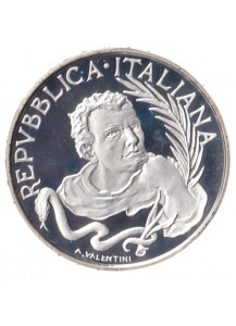 1989 - Lire 500 Argento Tommaso Campanella Italia Fondo Specchio