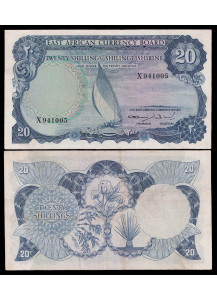 EAST AFRICA 20 Shillings 1964 Splendida + Rara