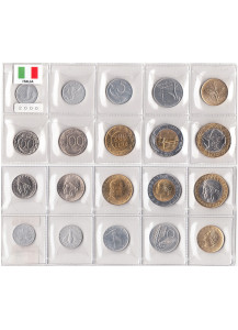 2000 - Serietta di 10 monete tutte dell'anno in condizioni fdc