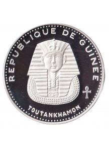 GUINEA 500 Francs 1970 Argento Proof Toutankhamon KM 27