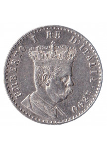 1890 - 50 Centesimi Colonia Eritrea BB/Spl Rara 2