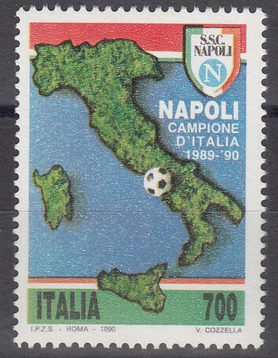1990 - Italia  Nuovo  Napoli Scudetto 1989 - 1990