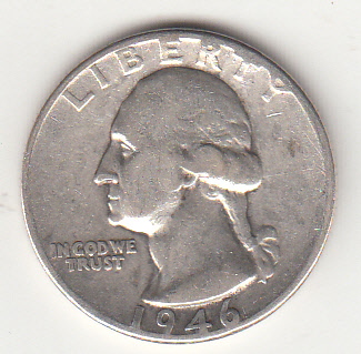 1946 - USA Washington Quarter Argento Spl