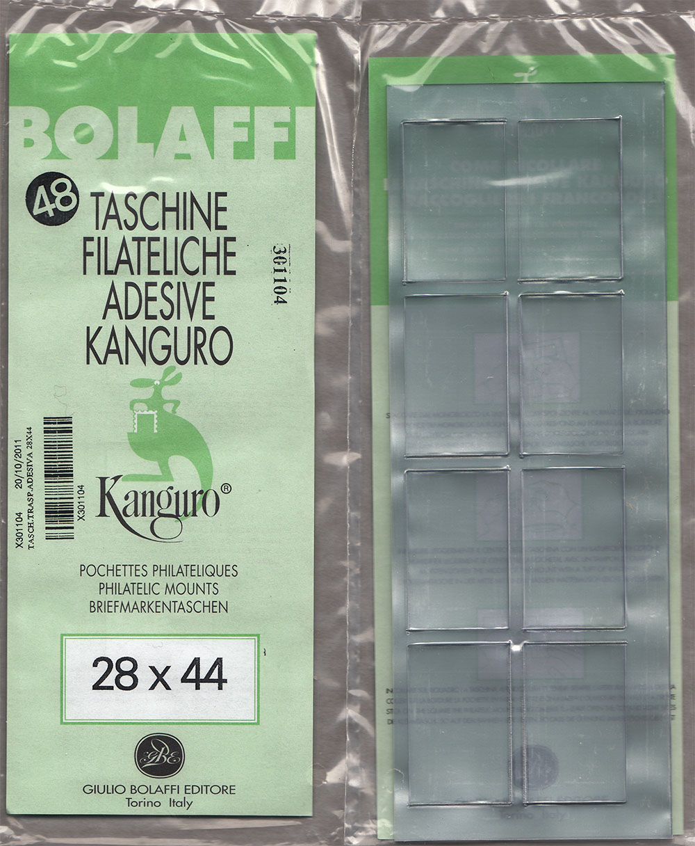 Confezione di 48 taschine adesive 44 X 28