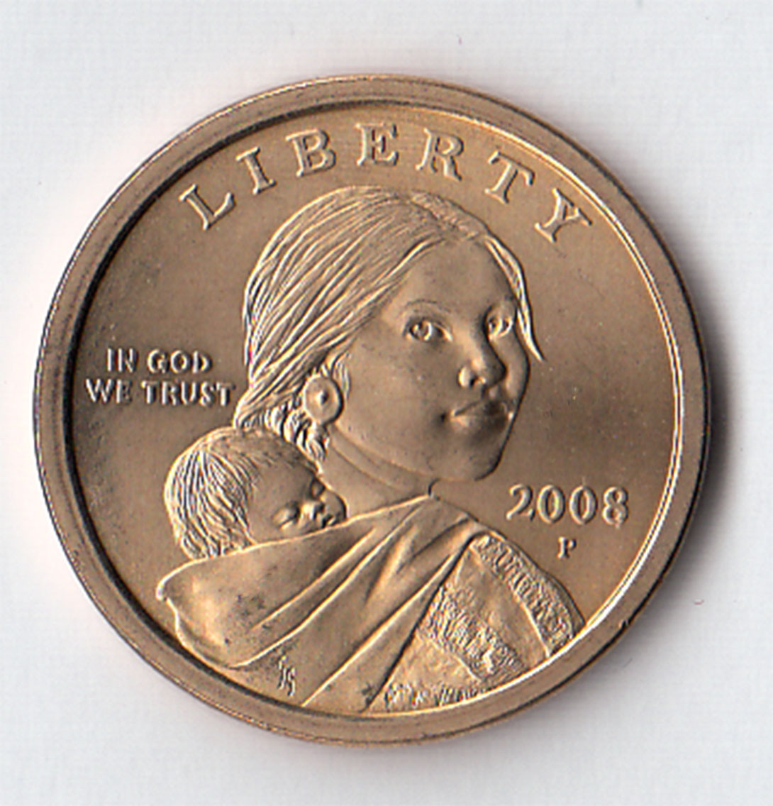 2008 - Dollaro Stati Uniti - Sacagawea (P)