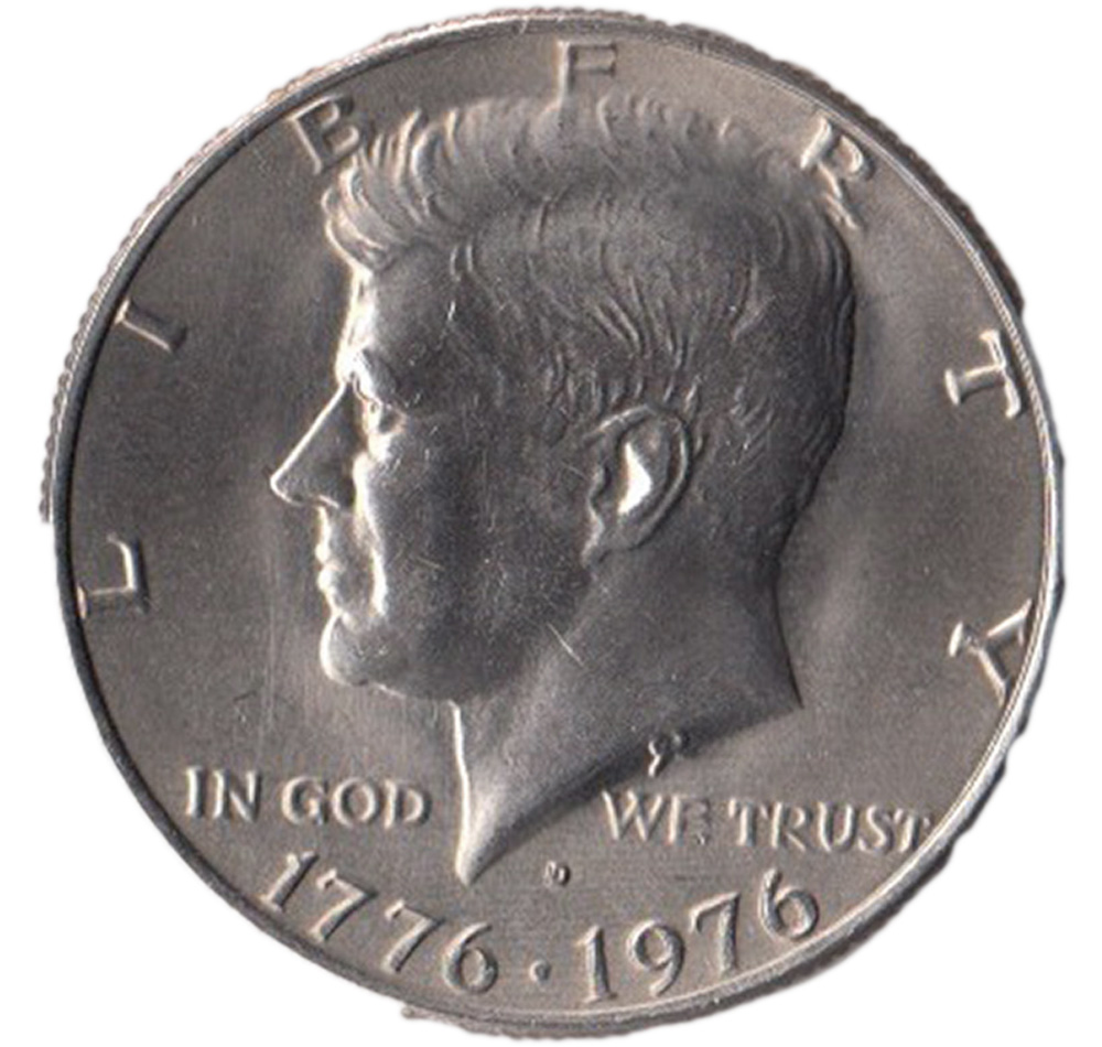 1976 - Mezzo dollaro Nickel ​Kennedy - Bicentennial 1776-1976 Spl+