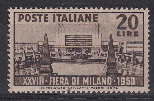 1950 28° Fiera Di Milano Perfetto non Linguellato 1 Val Sassone 616