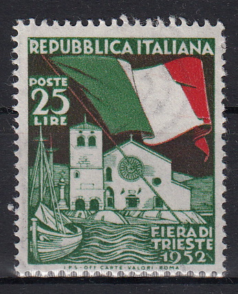 1952 4° Fiera Di Trieste Perfetto non Linguellato 1 Val Sassone 694