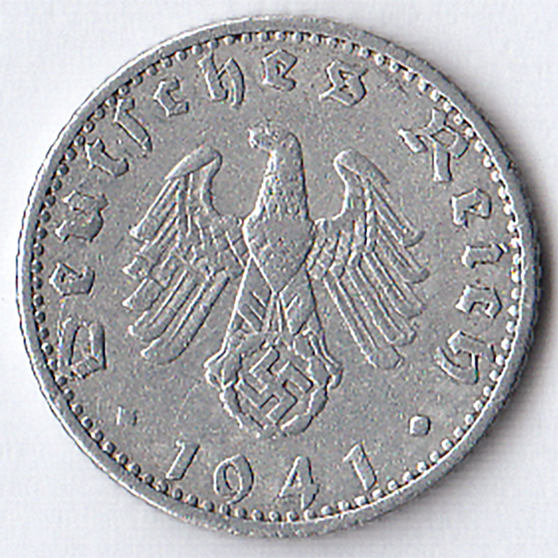 1941 50 Pfennig - Zecca J