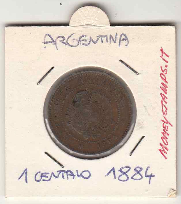 ARGENTINA 1 Centavo 1884 Condizioni vedi foto