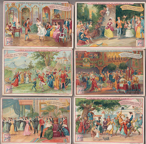 1904 - Liebig Danze nelle diverse epoche Cat Unificato 769