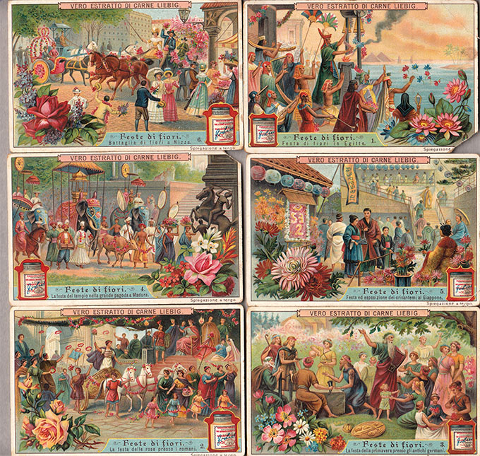 1908 -  Liebig Sang. 927 ITA Feste di Fiori II