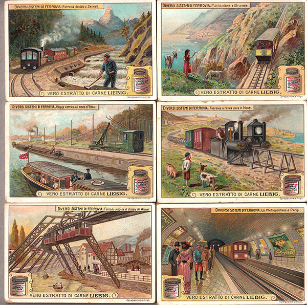 1909 - Liebig Sang. 959 ITA Diversi Sistemi di Ferrovia