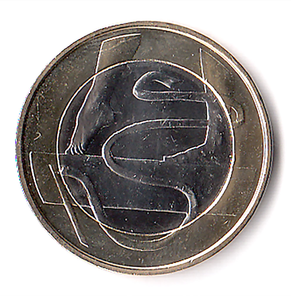 2015 - 5 Euro FINLANDIA  sport Finlandesi Ginnastica