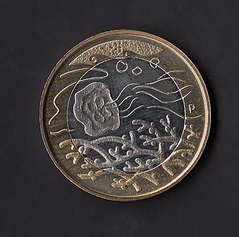 2014 - 5 euro FINLANDIA Natura Nordica Le Acque