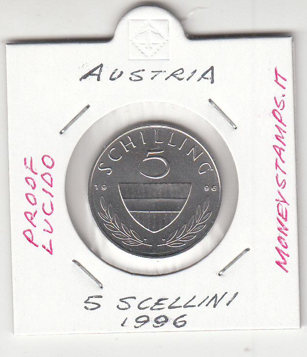 5 Schilling Alta scuola equestre Viennese 1996  - Rame-Nickel