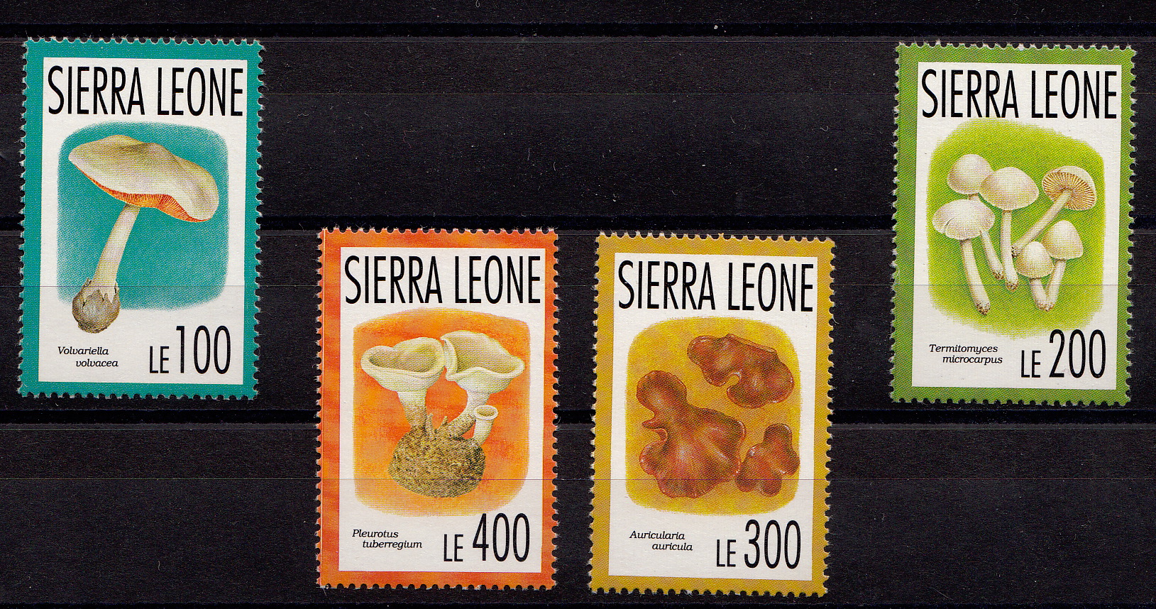 SIERRA LEONE francobolli serie completa nuova Yvert e Tellier 1699/702