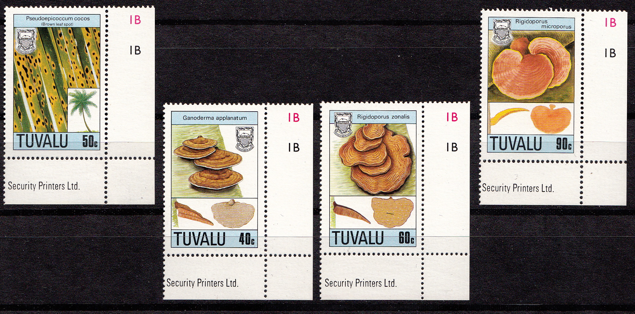 TUVALU francobolli serie completa nuova Yvert e Tellier 500/03