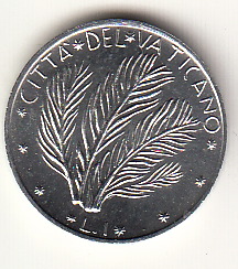 1975  Anno XIII - Lire 1 Fior di Conio Paolo VI