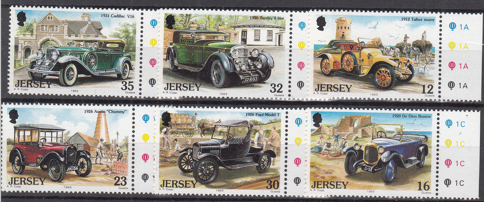 JERSEY  Festival Auto d'epoca 1989