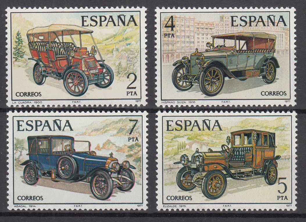 SPAGNA 1977  Auto D'epoca