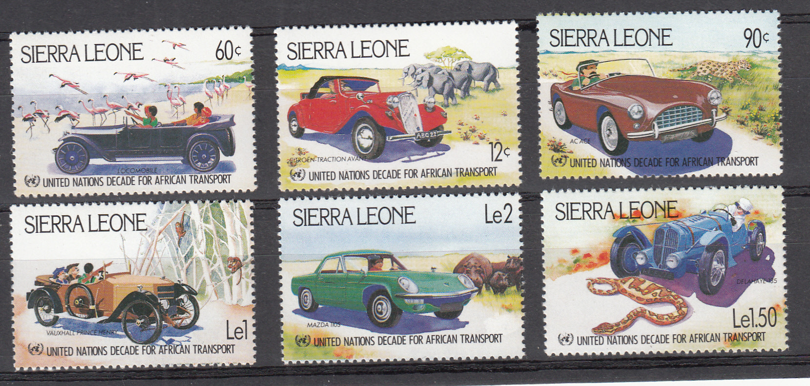 SIERRA LEONE Auto nella Storia 2004