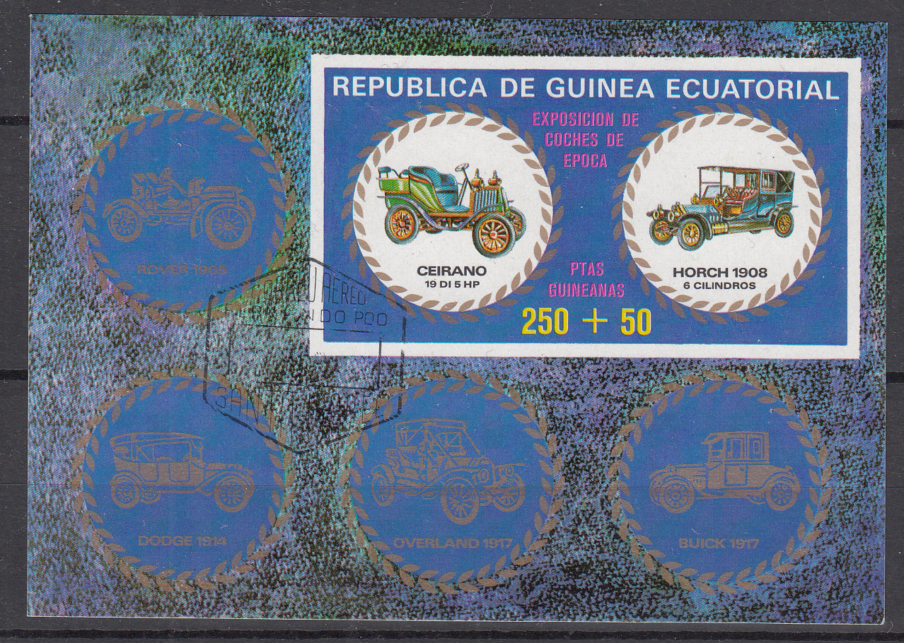 GUINEA EQUATORIALE Esposizione Macchine D'Epoca 1998 Ceirano