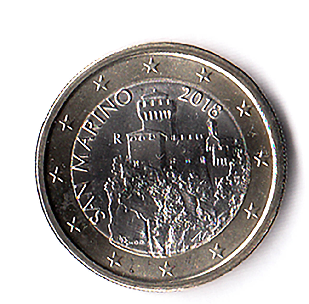 2018 - 1 Euro SAN MARINO Nuovo Design La Seconda Torre - La Cesta UNC