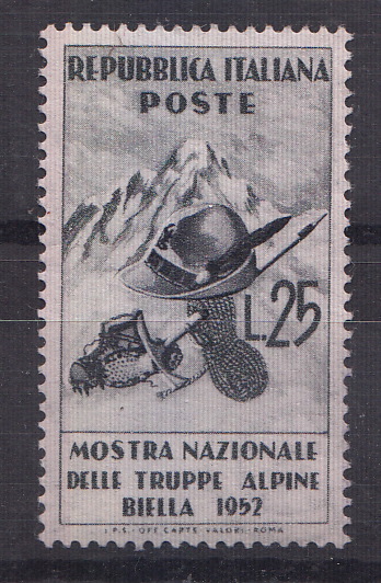 1952 Mostra Nazionale delle truppe Alpine Perfetto non Linguellato 1 Val Sassone 698