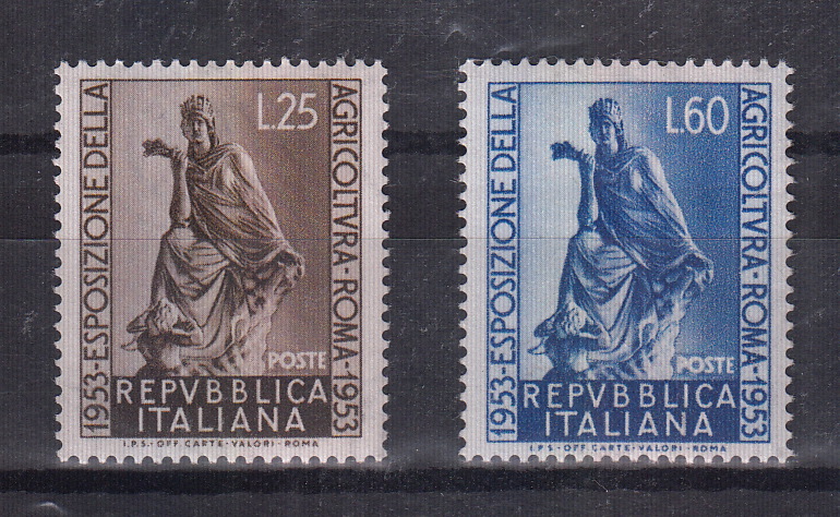 1953 Esposizione Agricoltura a Roma Perfetti 2 Val Sassone 721-2