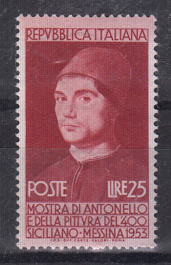 1953 Mostra Antonello da Messina Perfetto non Linguellato 1 Val Sassone 706