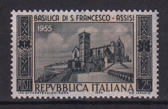 1955  7°Centenario della Basilica di San Francesco 1 Val Sassone 783