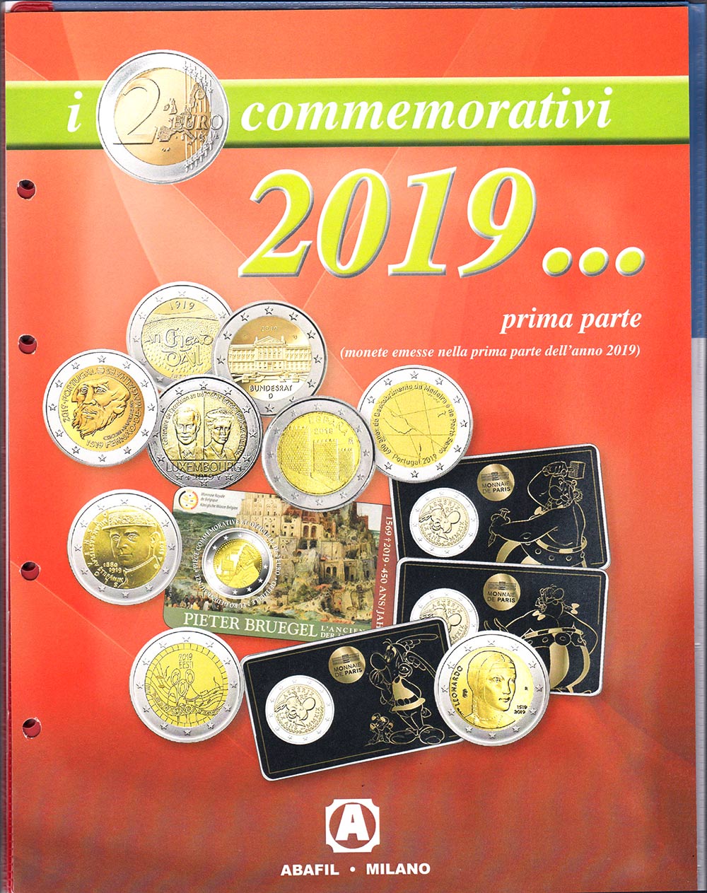 2019 - Aggiornamento foglio 2 Euro emessi Prima parte