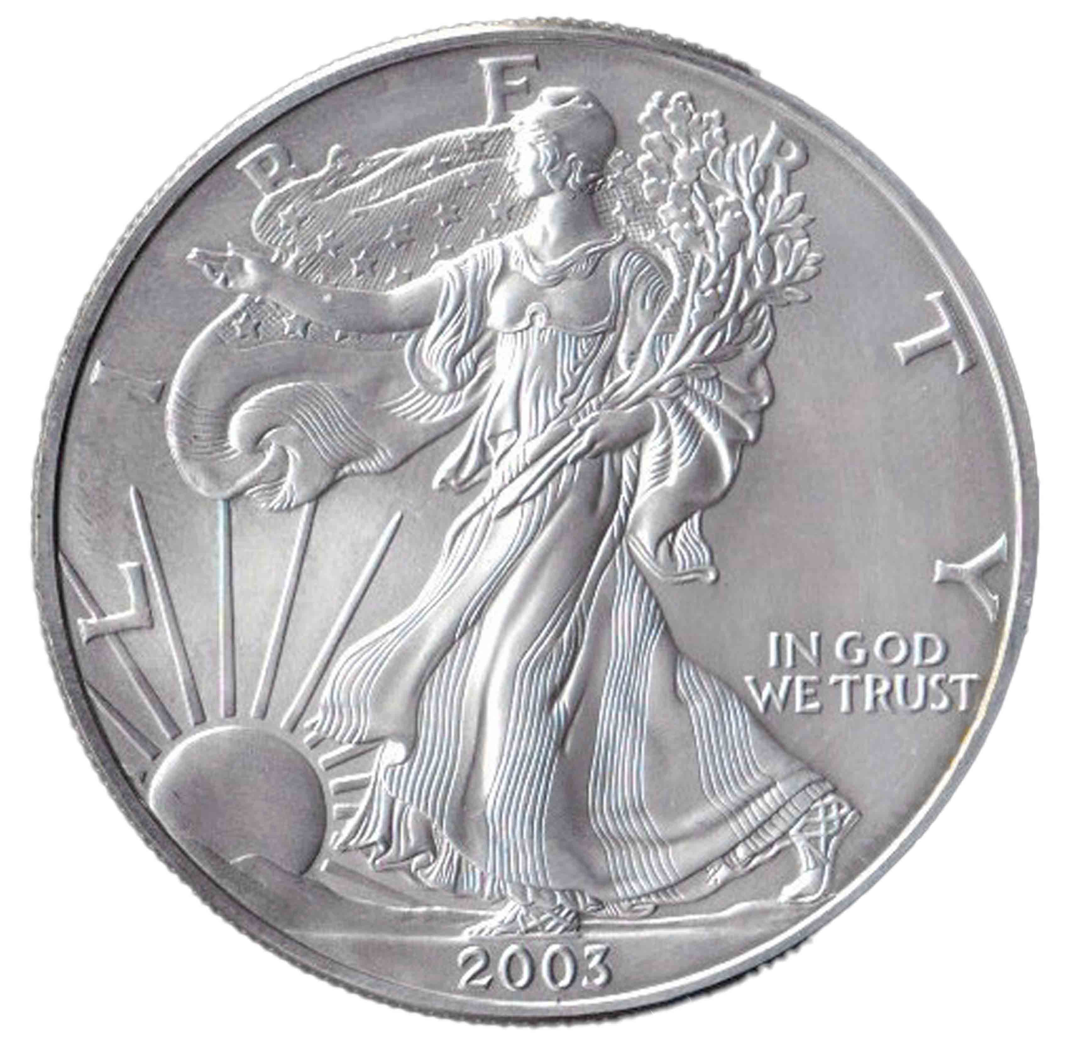 2003 STATI UNITI 1 Dollar  Liberty Argento Oncia