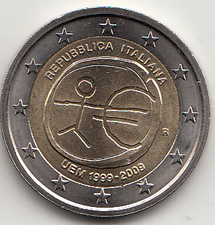 2009 - 2 Euro AUSTRIA Unione Economica e Monetaria Fdc