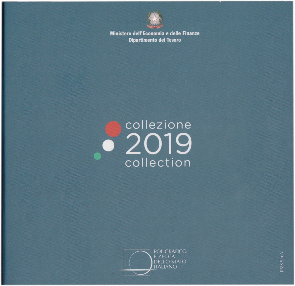 2019 - ITALIA Divisionale Ufficiale Euro 8 Monete FDC