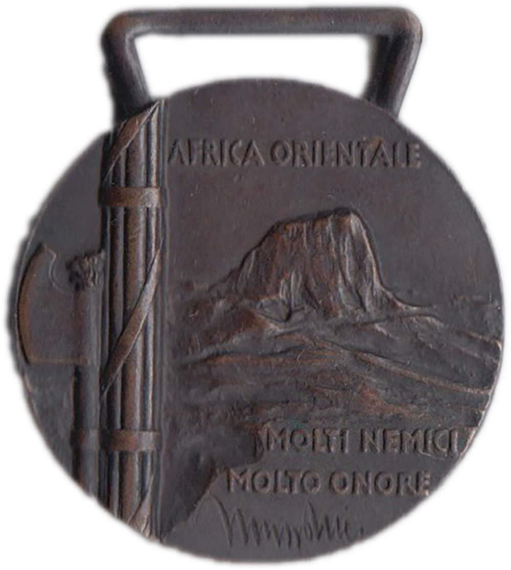 Medaglia Africa orientale Vittorio Emanuele III Imperatore D'Etiopia