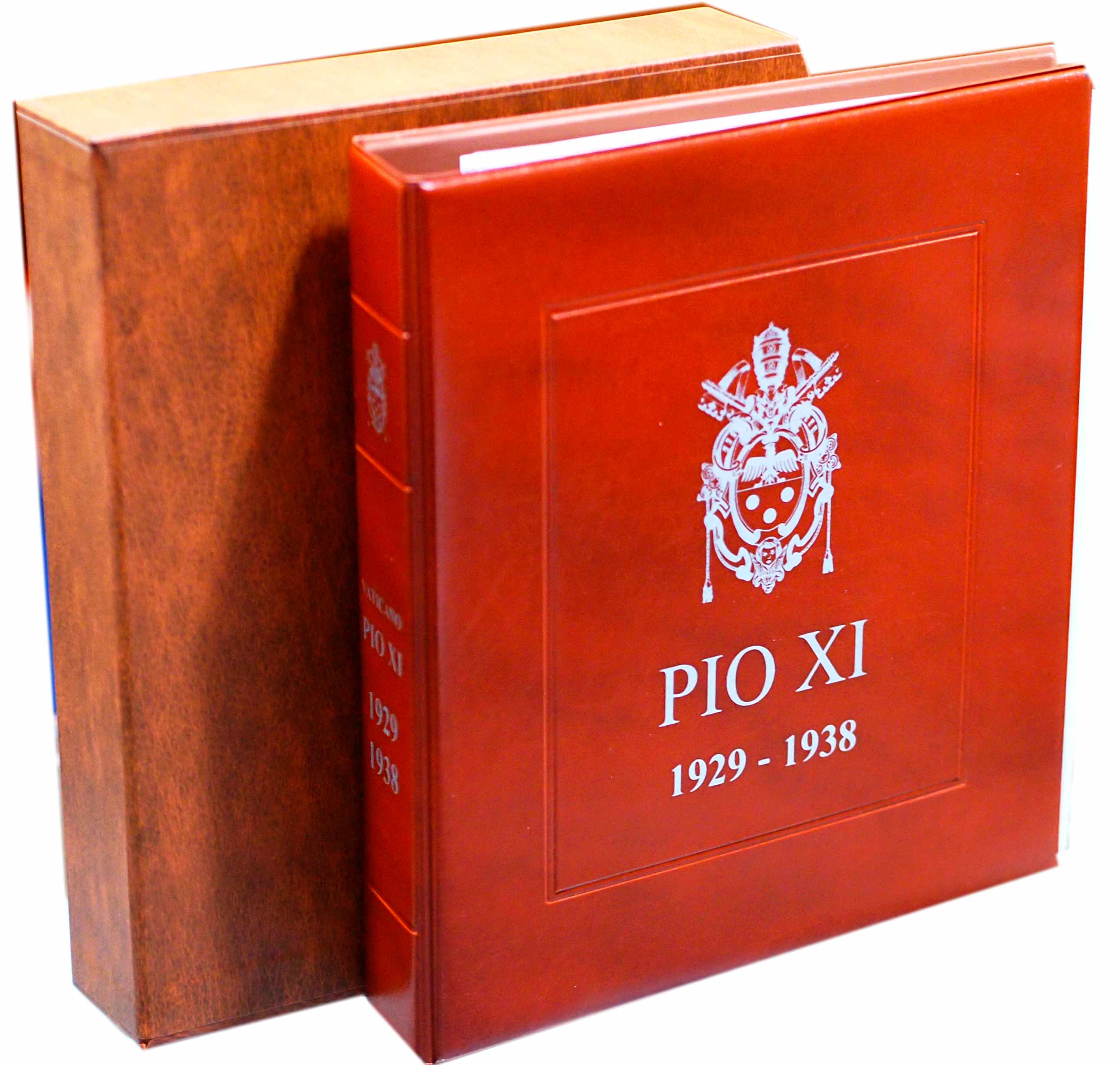 Album specializzato per monete di Pio XI senza kit oro