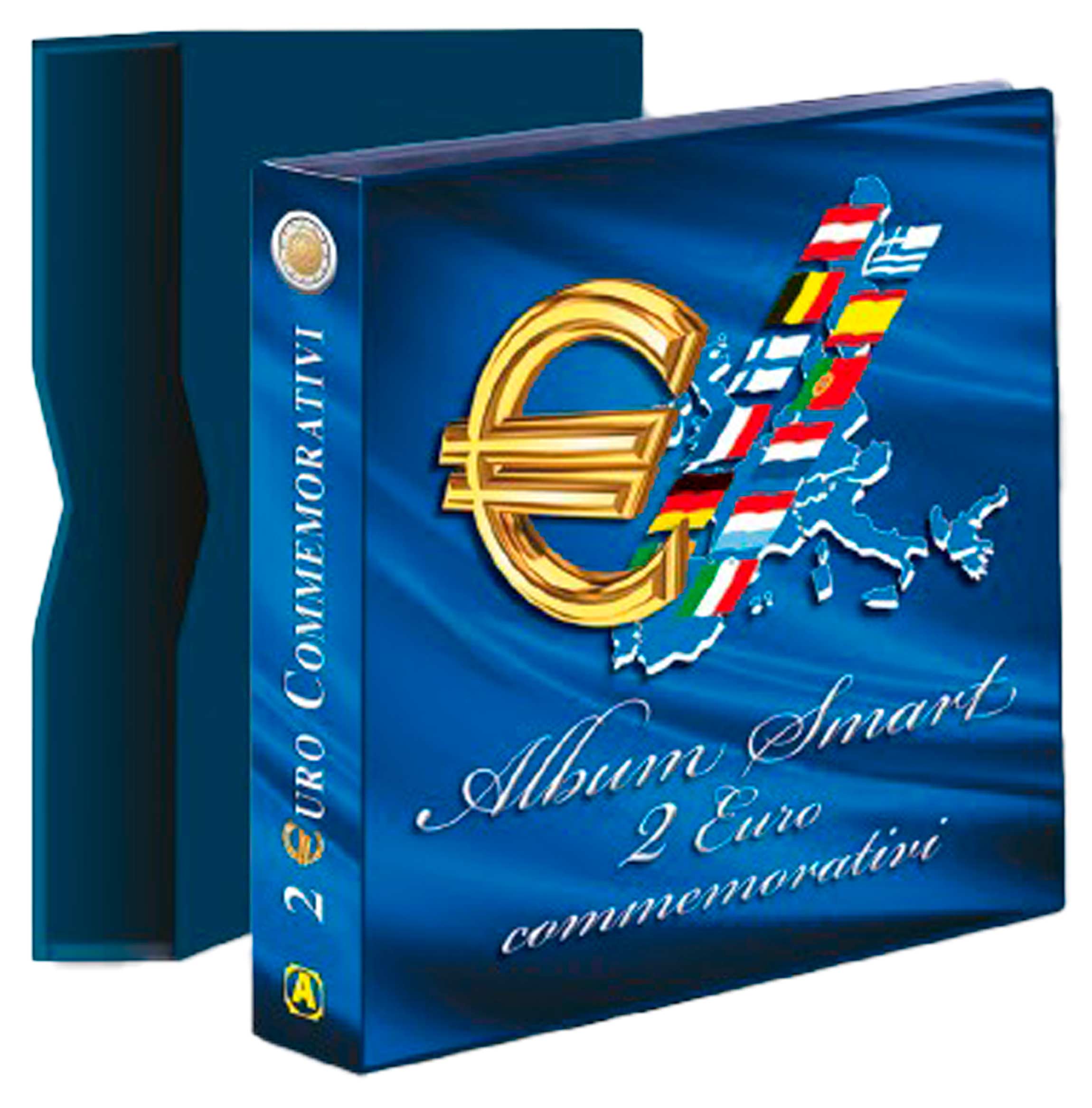 Album Vuoto 2 Euro Commemorativi Smart Abafil
