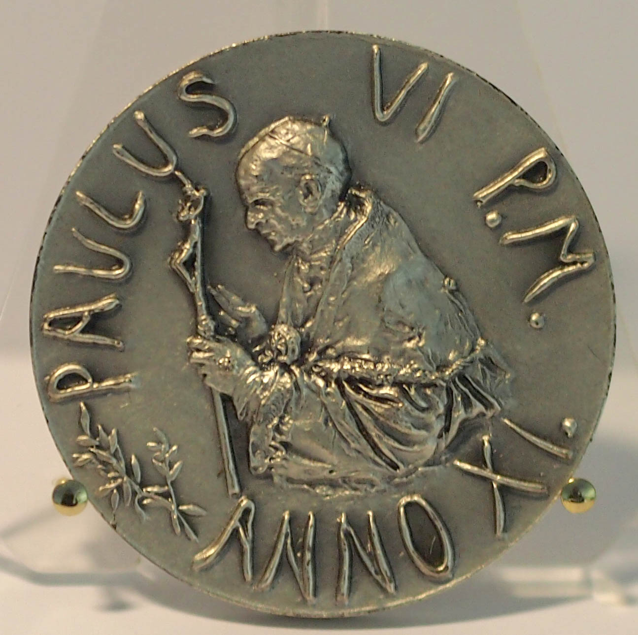 1973 Medaglia annuale di Paolo VI in Argento Anno XI di pontificato Fior di Conio