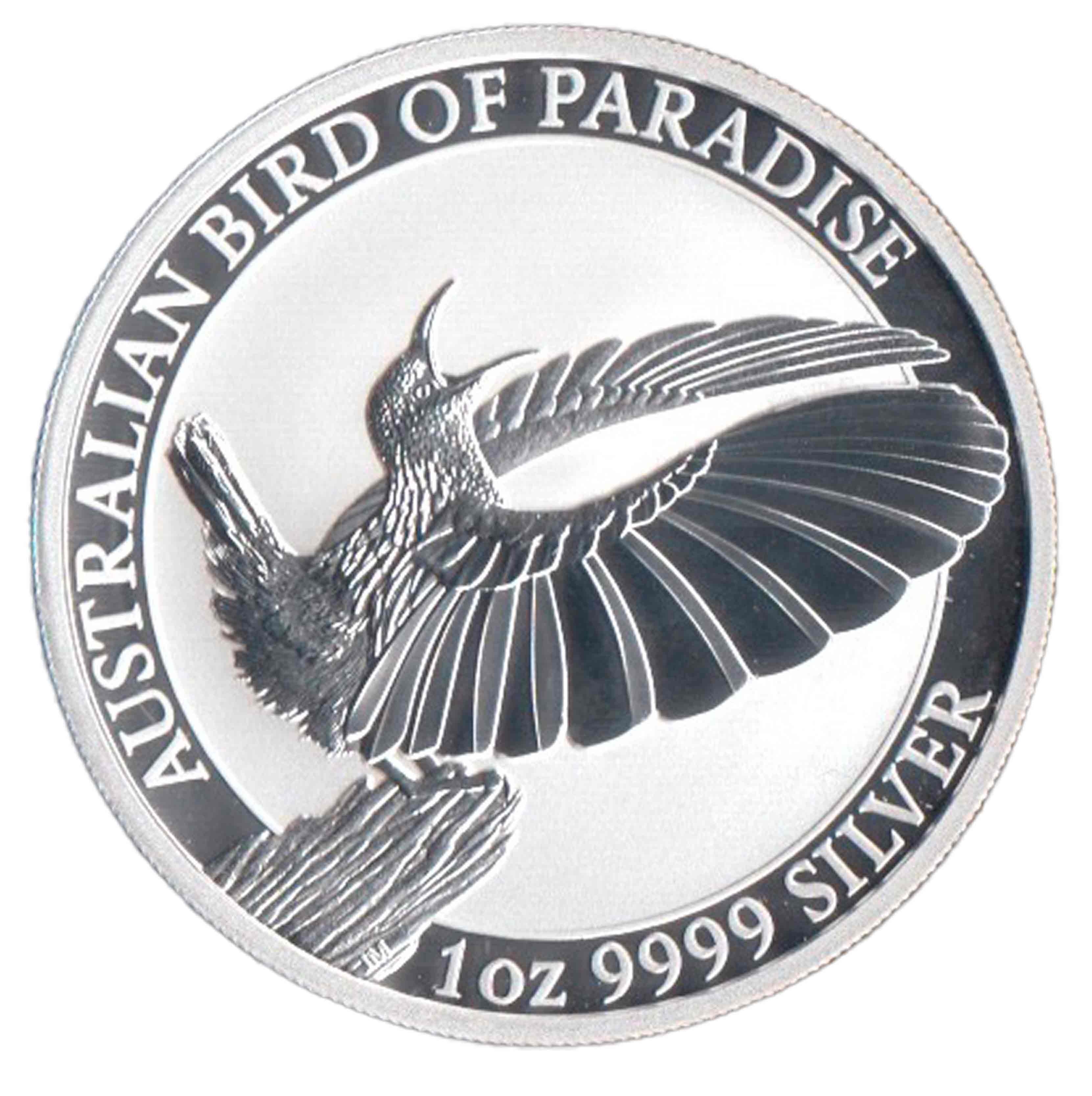 AUSTRALIA 1 Dollar 2018 Bird of Paradise Riflebird Unc