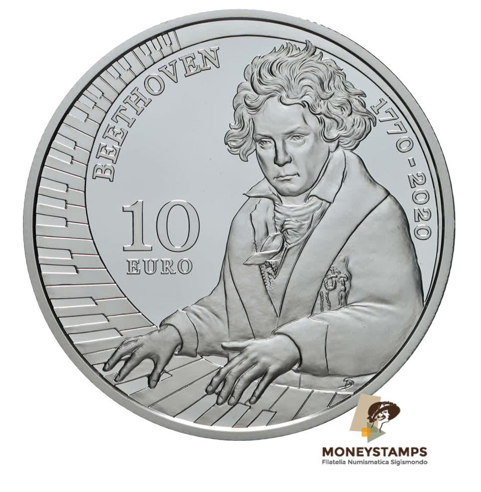 2020 - 10 Euro SAN MARINO 250 Anni Nascita Ludwig Van Beethoven