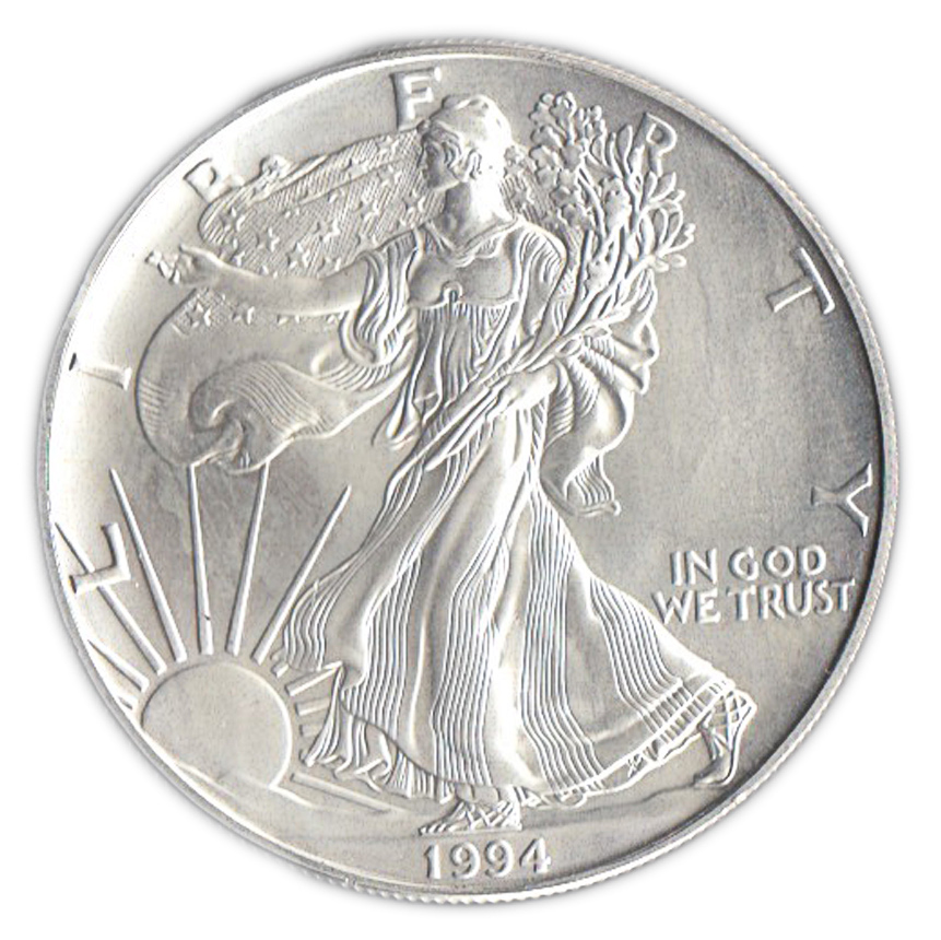 1994 - STATI UNITI 1 Dollaro  Liberty Argento Oncia