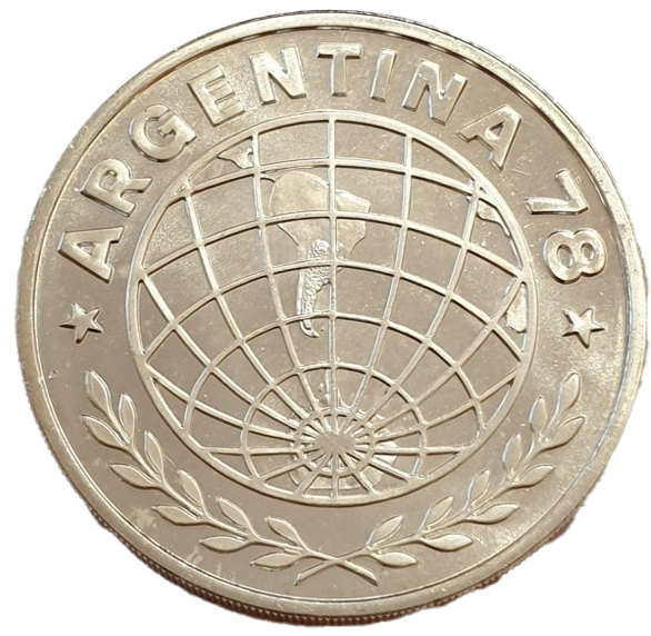 ARGENTINA 3000 Pesos Argento FIFA WORLD CUP 1978 Fdc